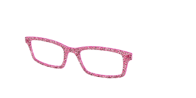 The Hot Pink Sparkle - Angle Top Thumbnail - Pair Eyewear