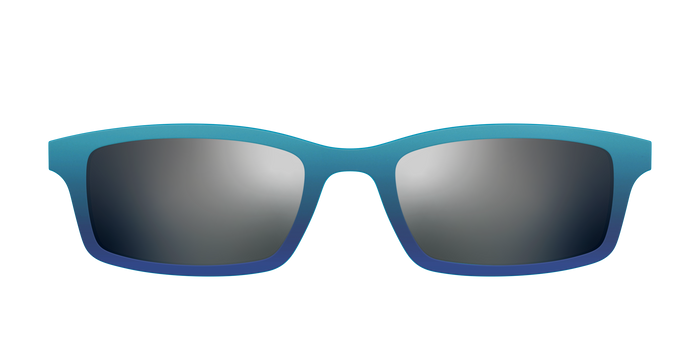 The Polarized Ocean Blue Sun Top