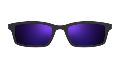 The Polarized Purple Reflective Sun Top - Front Top Thumbnail - Pair Eyewear