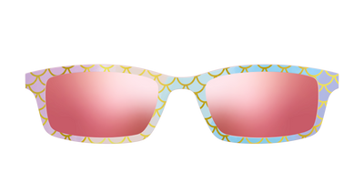 The Polarized Rainbow Mermaid Sun Top - Front Top Thumbnail - Pair Eyewear