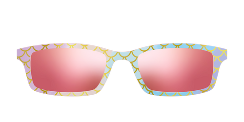 The Polarized Rainbow Mermaid Sun Top - Pair Eyewear