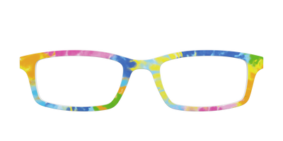 The Rainbow Tie-Dye - Front Top Thumbnail - Pair Eyewear