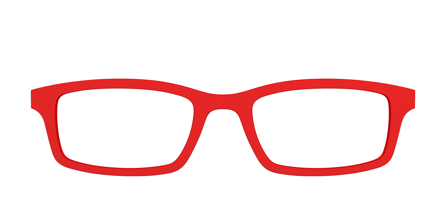 The Red - Front Top Image - Pair Eyewear