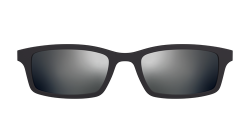 The Polarized Silver Reflective Sun Top - Pair Eyewear
