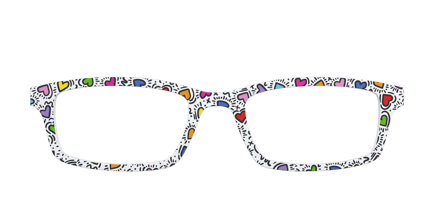 The White Hearts - Front Top Image - Pair Eyewear
