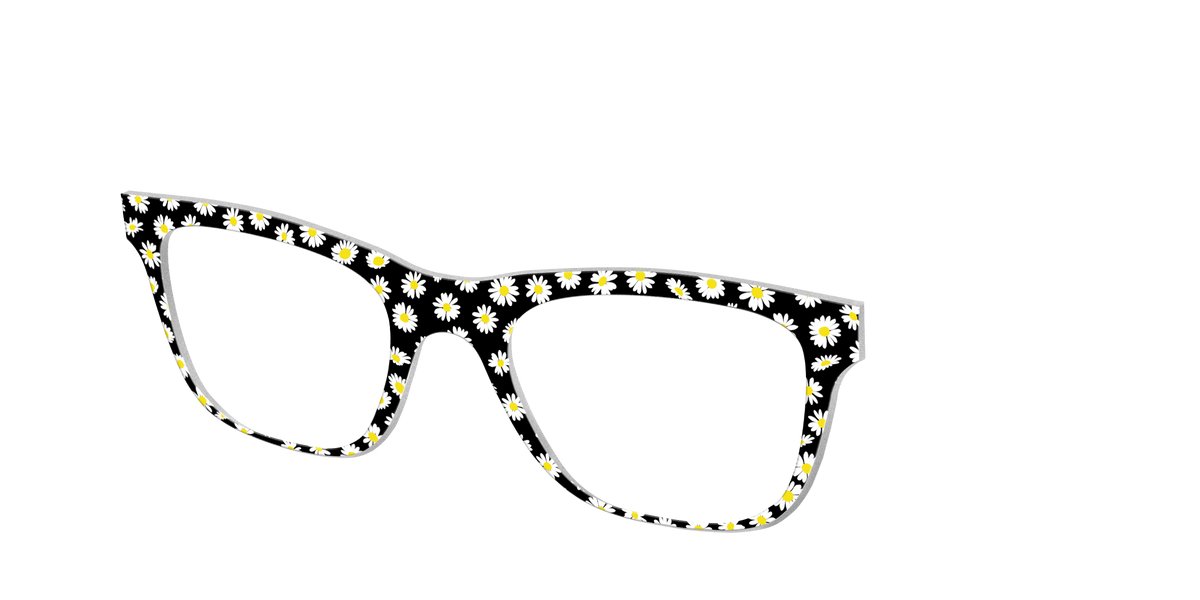 The Black Daisy - Angle Top Image - Pair Eyewear