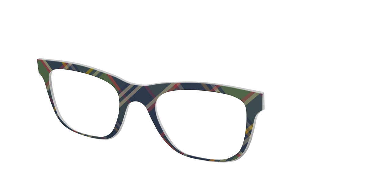 The Flannel Plaid - Angle Top Image - Pair Eyewear