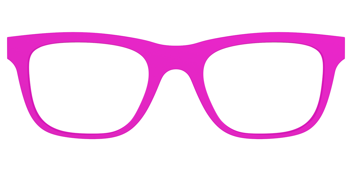 The Hot Pink - Front Top Image - Pair Eyewear
