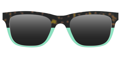 The Polarized Rainbow Mermaid Sun Top