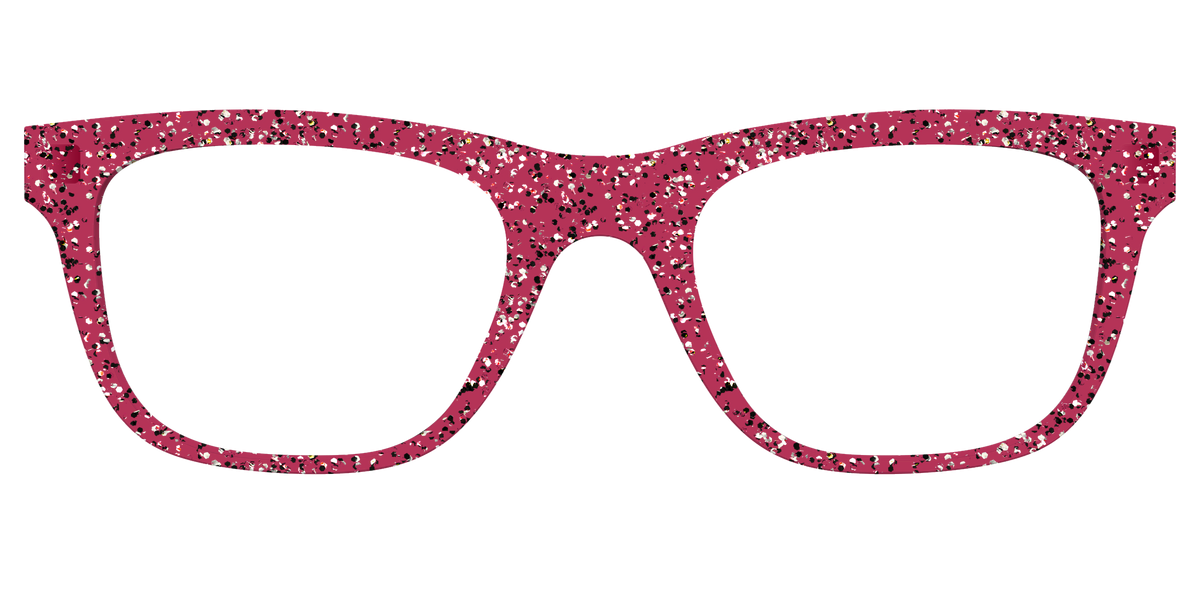 The Ruby Sparkle - Front Top Image - Pair Eyewear