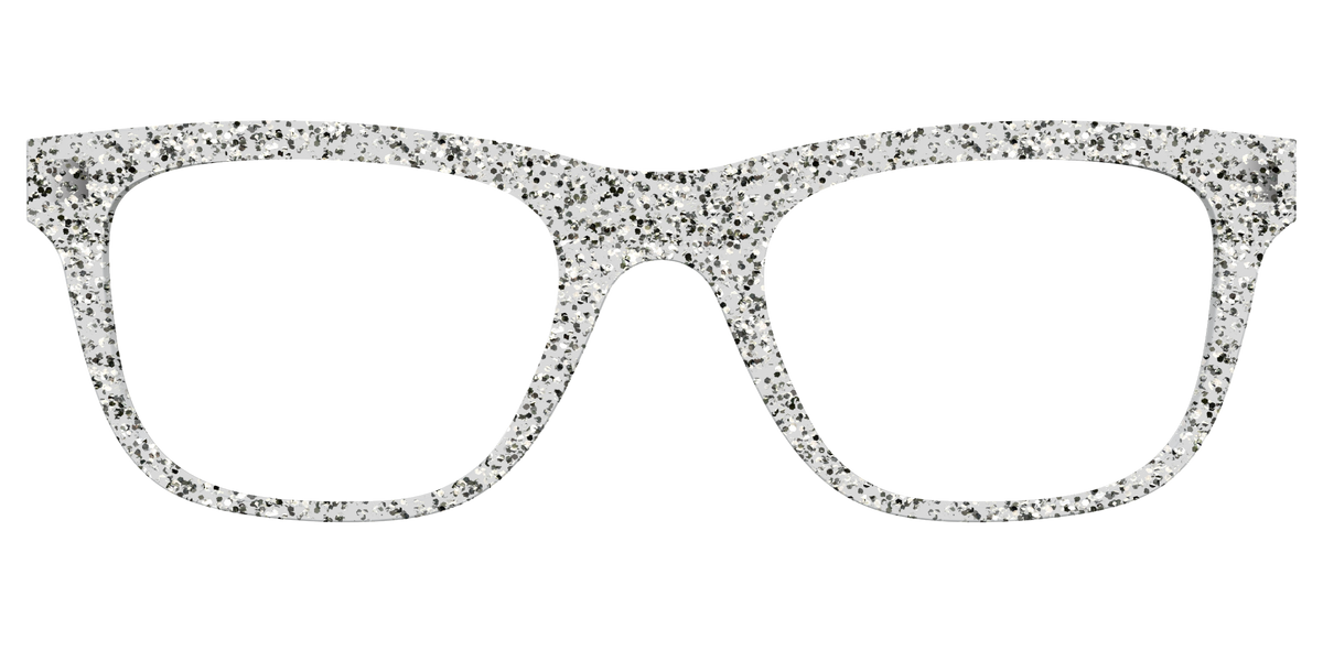 The Silver Sparkle - Front Top Image - Pair Eyewear