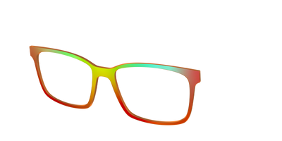 The Apricot Ombre - Angle Top Thumbnail - Pair Eyewear