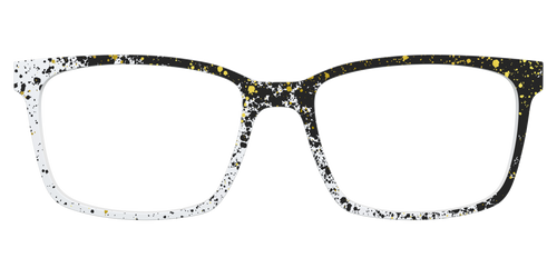 The Black & White Splatter - Kirby Top - Pair Eyewear