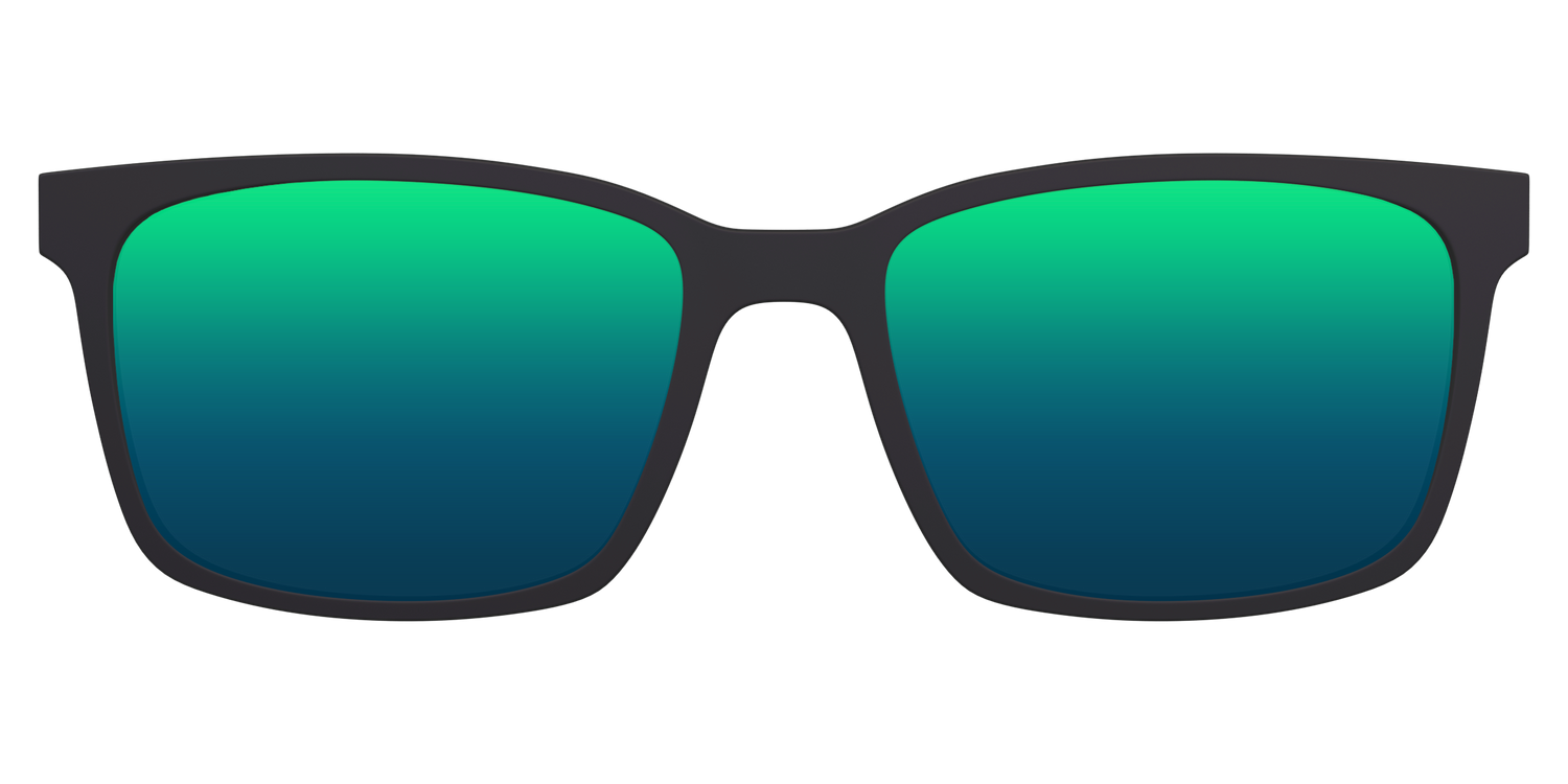 The Polarized Green Reflective Sun Top - Lifestyle Kirby Top Image - Pair Eyewear