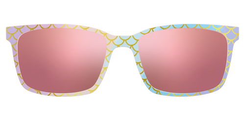 The Polarized Rainbow Mermaid Sun Top - Kirby Top - Pair Eyewear