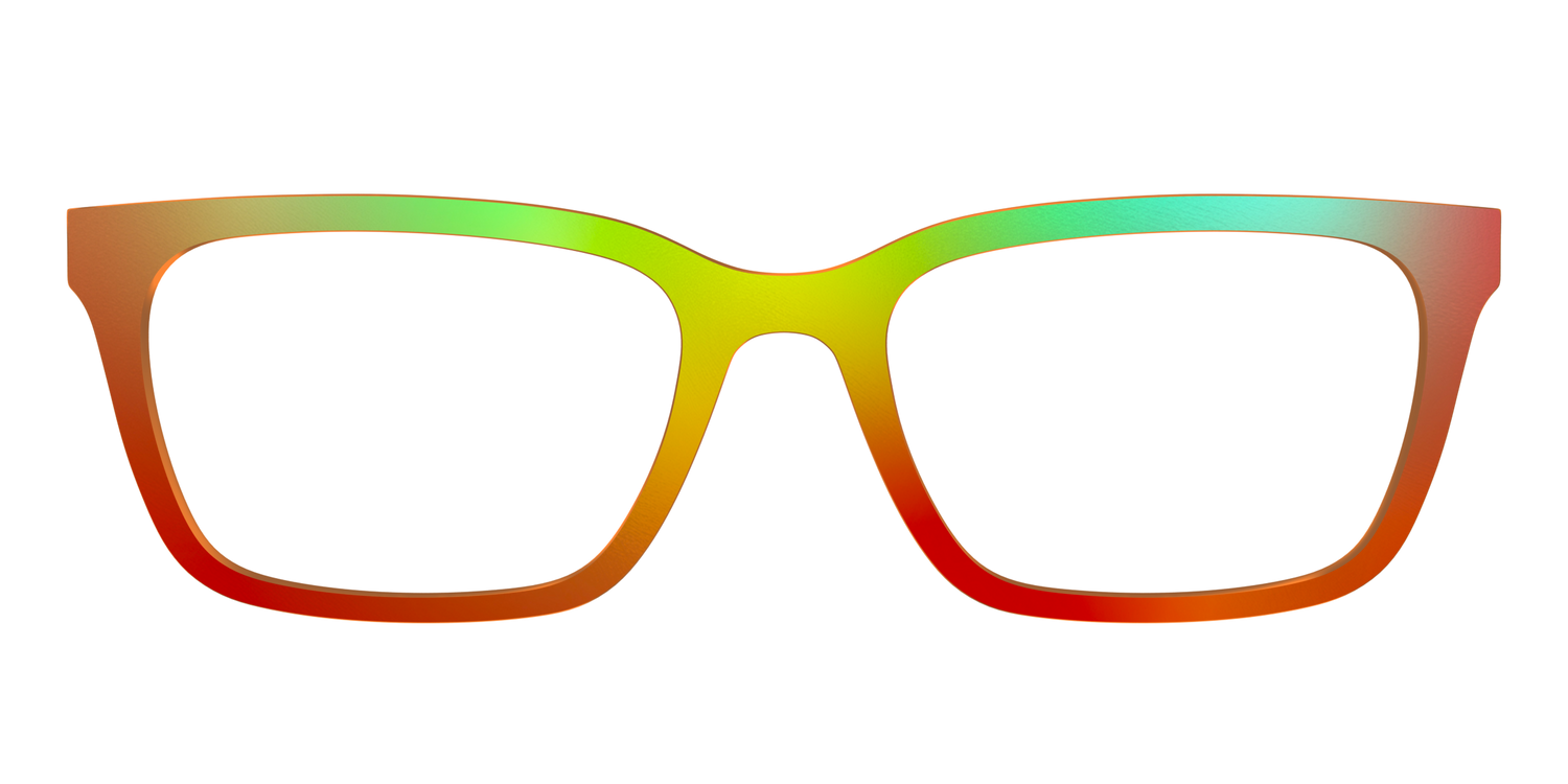 The Apricot Ombre - Front Top Image - Pair Eyewear