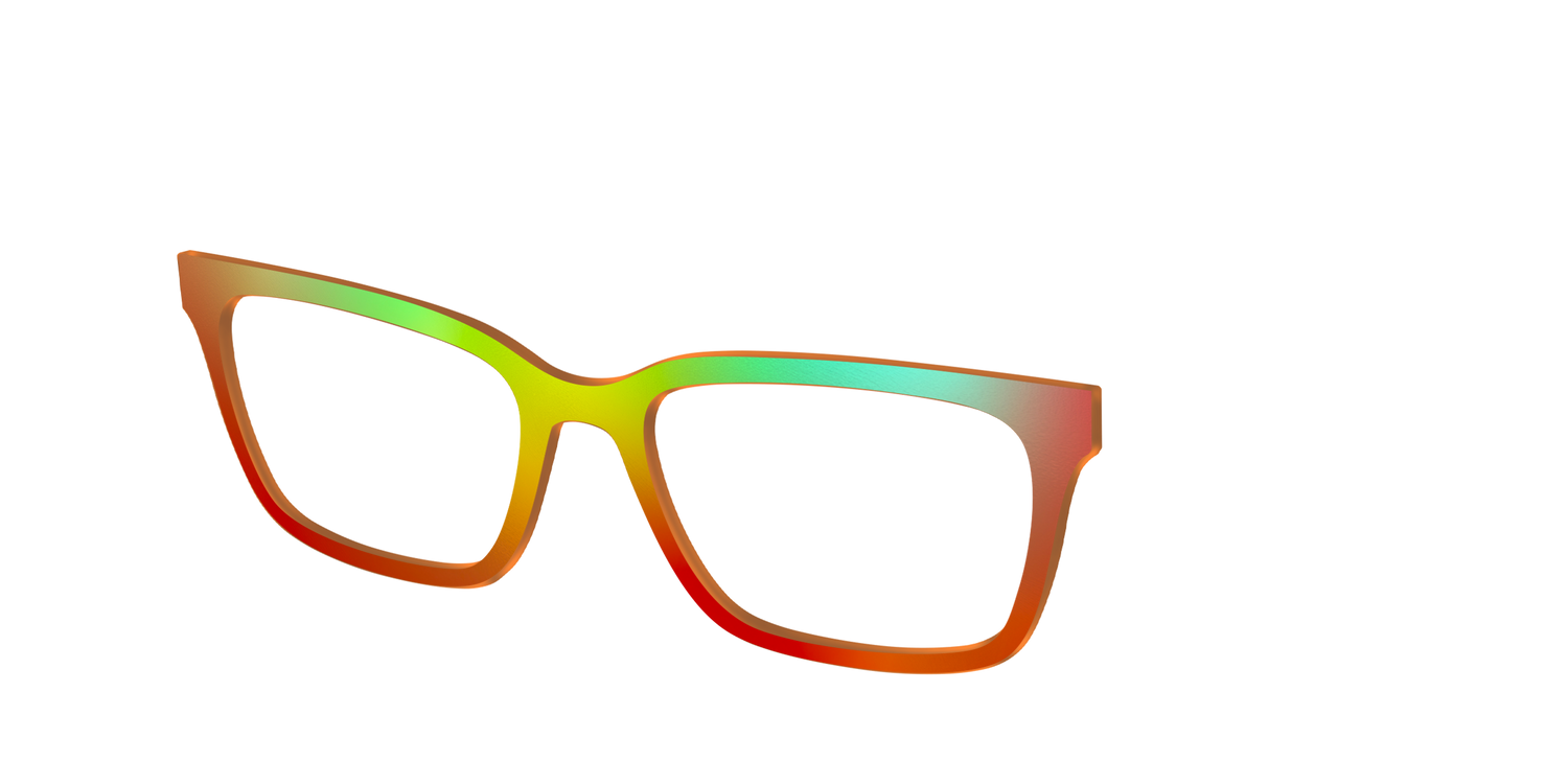 The Apricot Ombre - Angle Top Image - Pair Eyewear