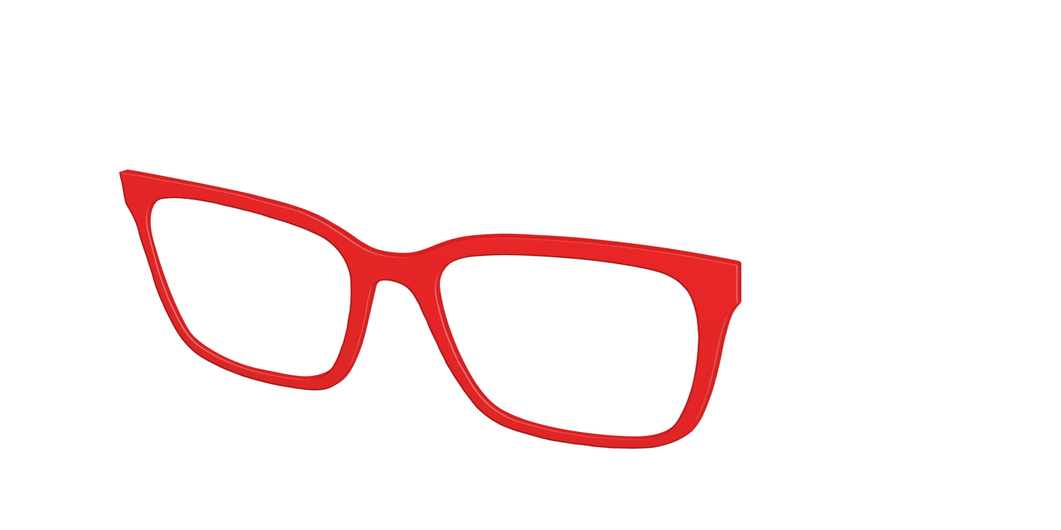 The Red - Angle Top Image - Pair Eyewear