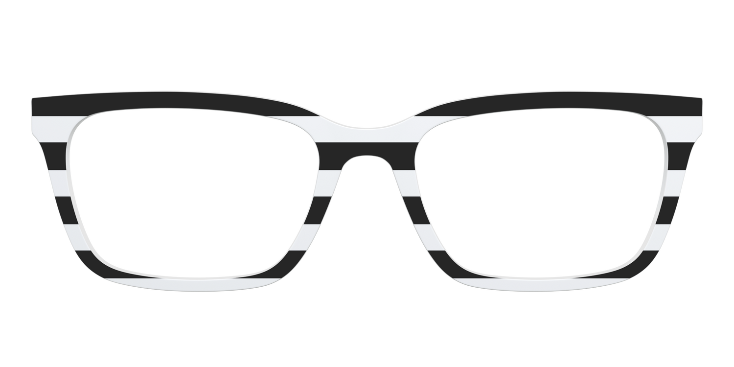 The Striped - Front Top Image - Pair Eyewear
