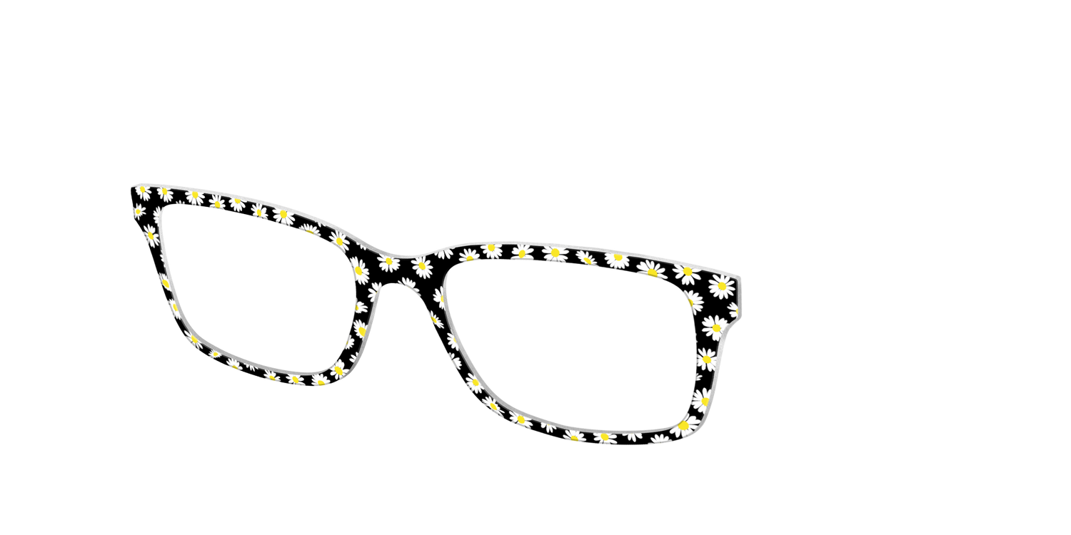 The Black Daisy - Angle Top Image - Pair Eyewear
