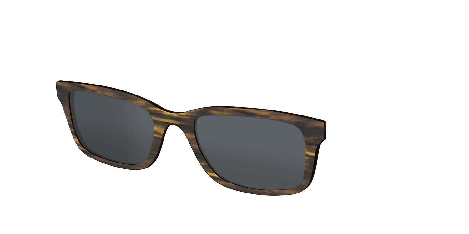 The Polarized Horn Sun Top - Angle Top Image - Pair Eyewear