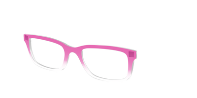 The Magenta Gradient Crystal - Angle Top Thumbnail - Pair Eyewear