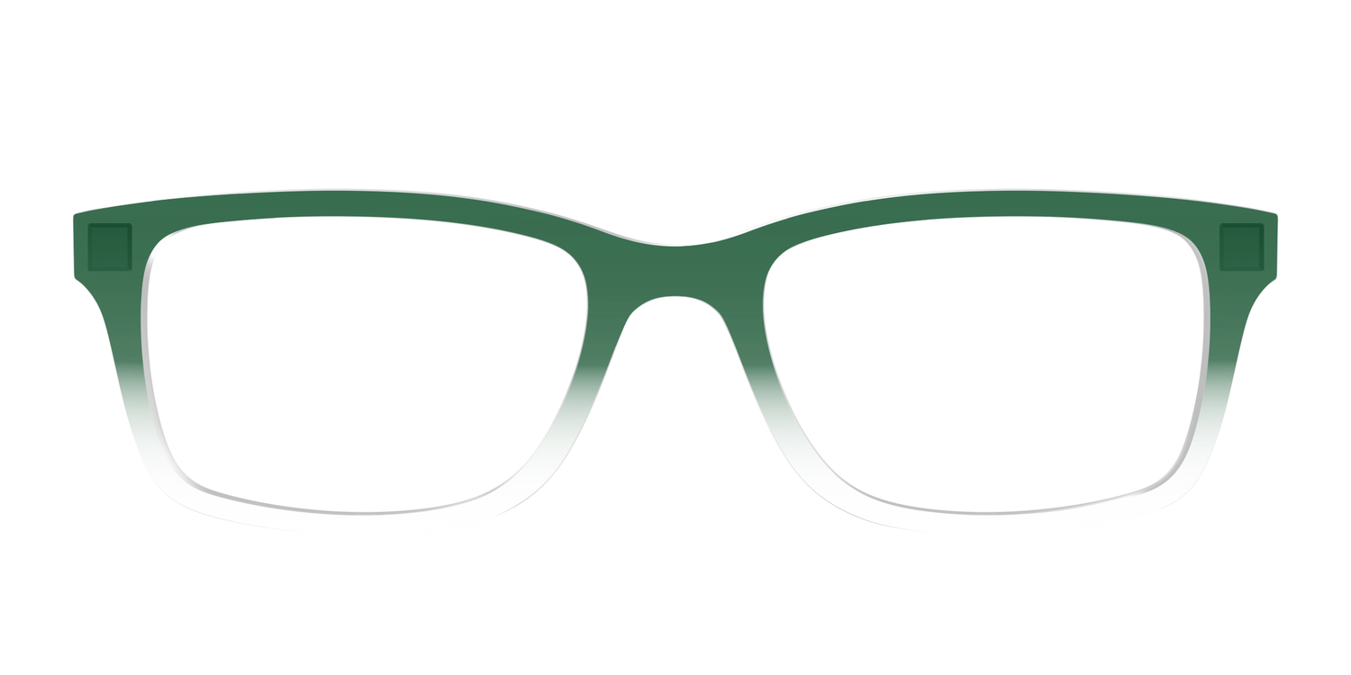 The Spruce Gradient Crystal - Front Top Image - Pair Eyewear