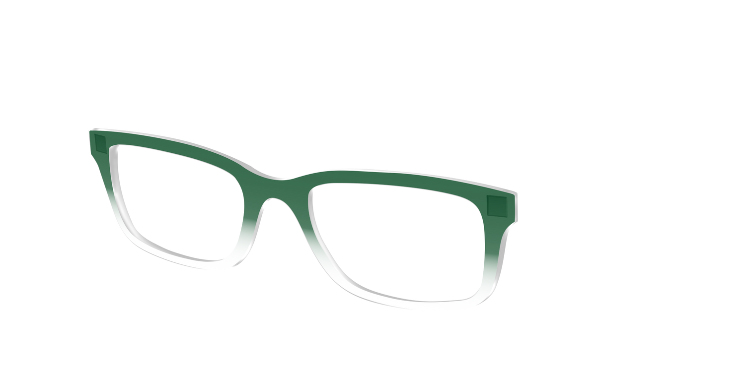 The Spruce Gradient Crystal - Angle Top Image - Pair Eyewear