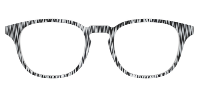 The B&W Chevron - Front Top Thumbnail - Pair Eyewear