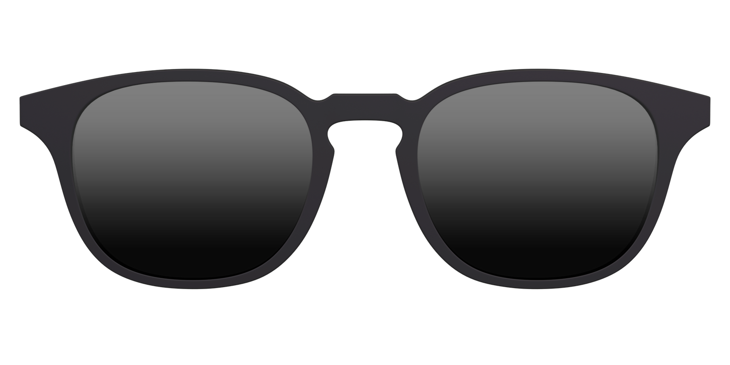 The Polarized Black Sun Top - Front Top Image - Pair Eyewear