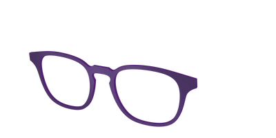 The Matte Eggplant - Angle Top Thumbnail - Pair Eyewear