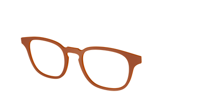 The Matte Sienna - Angle Top Thumbnail - Pair Eyewear