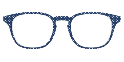The Navy Pin Dot - Front Top Thumbnail - Pair Eyewear