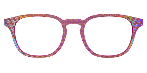 The Pink Holographic Spheres - Pair Eyewear