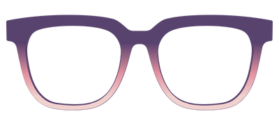 The Acai to Blush Gradient - Front Top Thumbnail - Pair Eyewear