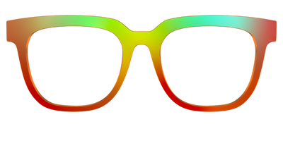 The Apricot Ombre - Front Top Thumbnail - Pair Eyewear