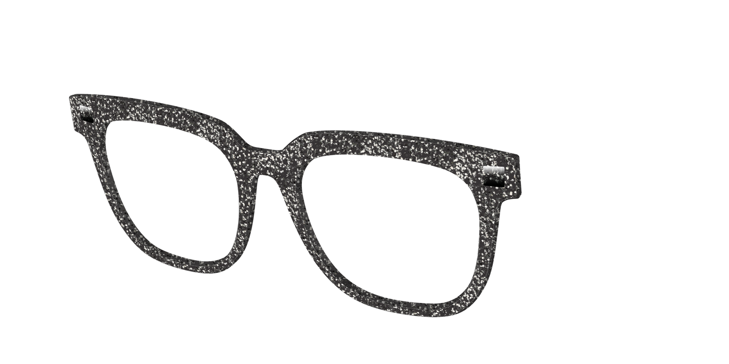 The Black Sparkle - Angle Top Image - Pair Eyewear