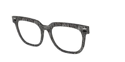 The Black Sparkle - Angle Top Thumbnail - Pair Eyewear