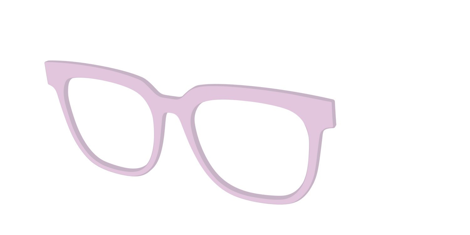 The Blush - Angle Top Image - Pair Eyewear