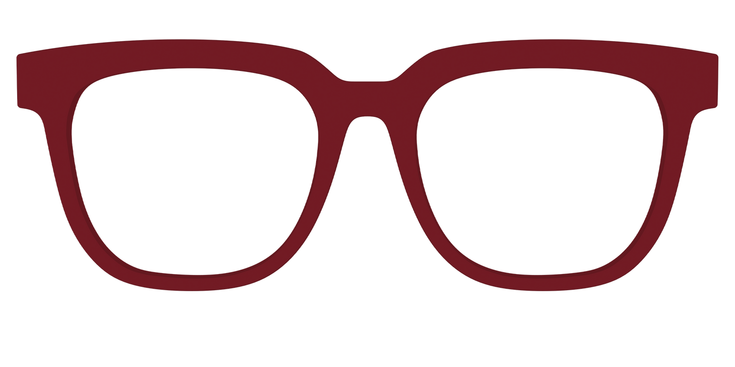 The Burgundy - Front Top Image - Pair Eyewear