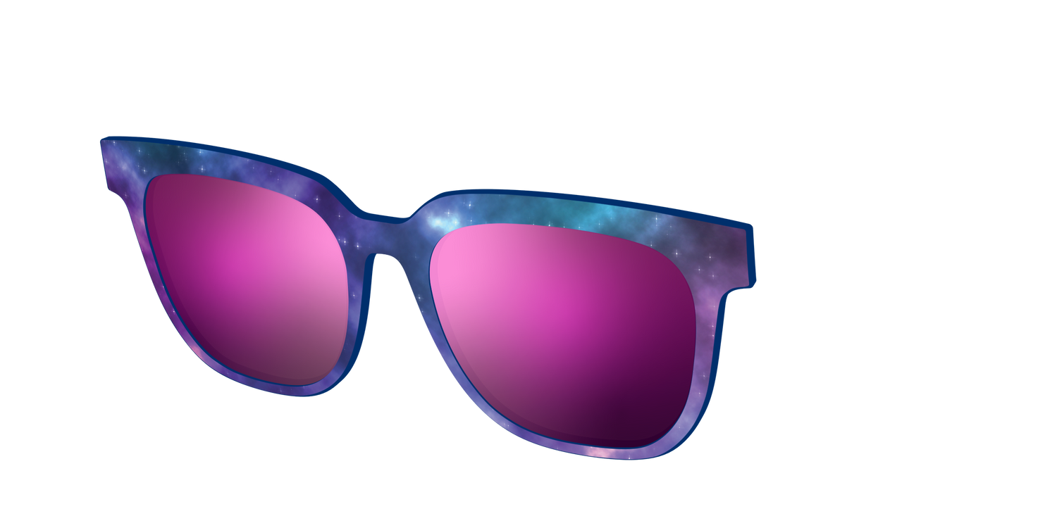 The Polarized Galaxy Sun Top - Angle Top Image - Pair Eyewear