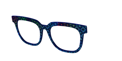 The Holographic Diamonds - Angle Top Thumbnail - Pair Eyewear