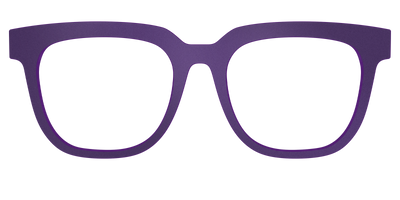 The Matte Eggplant - Front Top Thumbnail - Pair Eyewear