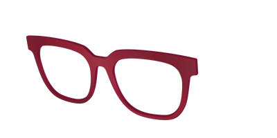 The Matte Burgundy - Angle Top Thumbnail - Pair Eyewear