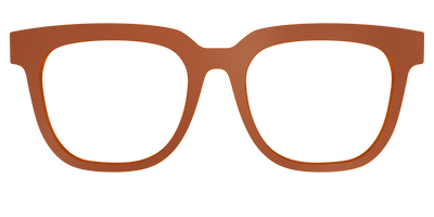 The Matte Sienna - Front Top Thumbnail - Pair Eyewear