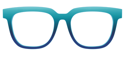 The Ocean Blue - Front Top Thumbnail - Pair Eyewear