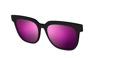 The Polarized Pink Reflective Sun Top - Angle Top Thumbnail - Pair Eyewear