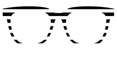 The Striped - Front Top Thumbnail - Pair Eyewear