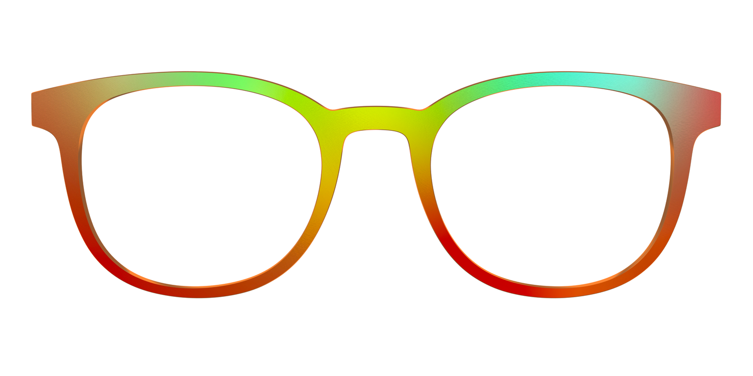 The Apricot Ombre - Front Top Image - Pair Eyewear
