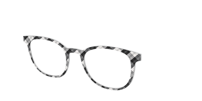 The B&W Plaid - Angle Top Thumbnail - Pair Eyewear
